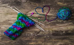 Socks and stockings with woven method