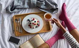 Functional socks made with coffee