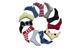 Socks raw material introduction -- three - litre health fiber socks