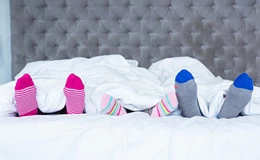 A pair of socks prevents colds