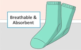 How to choose a pair of deodorant socks 1