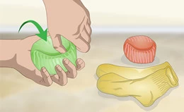 How to wash socks properly
