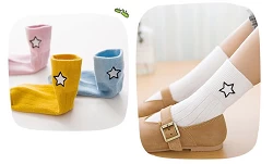 Introduzione delle calze per bambini in puro cotone JI XING FENG