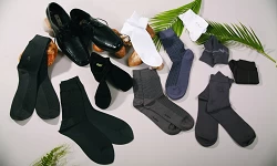 The frequency of cleaning the socks