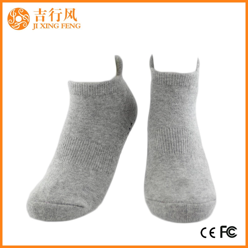100 cotton non slip socks suppliers China custom dance socks