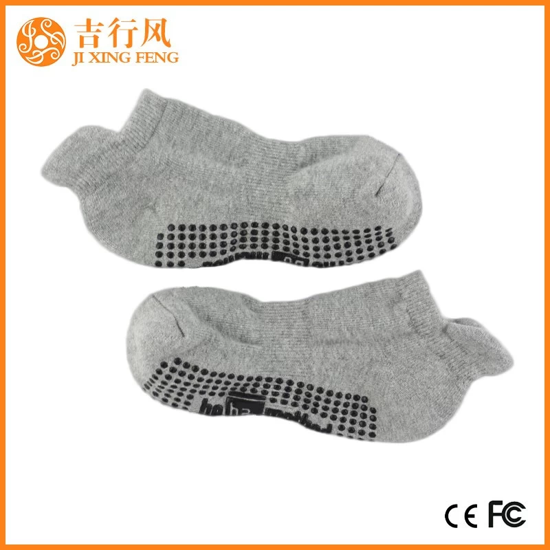 100 cotton non slip socks suppliers China custom dance socks