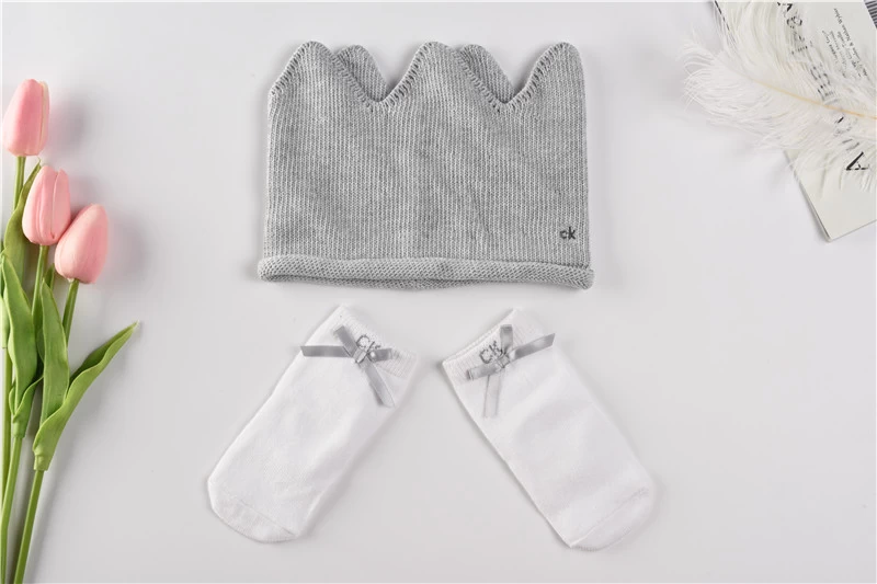 China New Baby Hut Socken Geschenkbox Set Großhandel