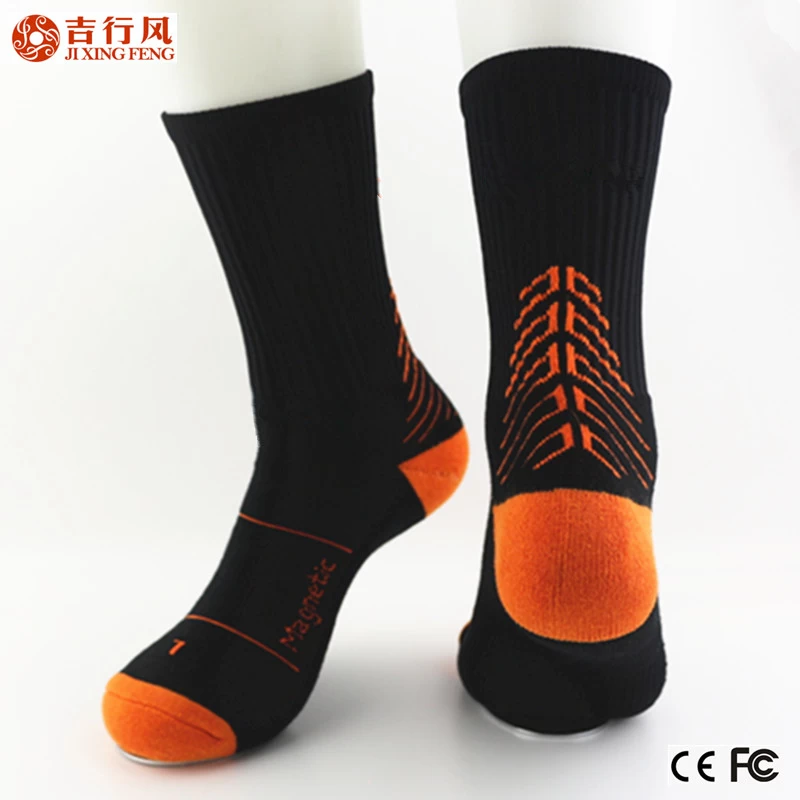中国 中国最佳的袜子的供应商专业运动袜，运行循环的棉花和尼龙袜子，篮球 制造商