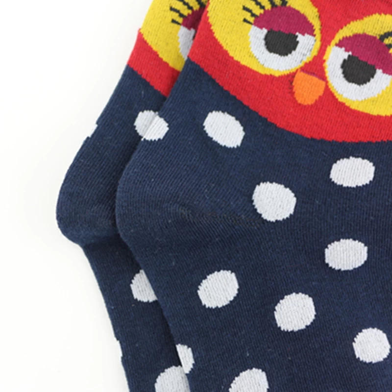 China best socks maker,customized various colors bird pattern knited young girl socks