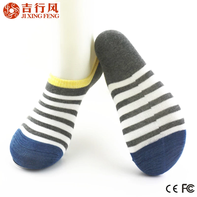 China invisible socks wholesalers custom 100 cotton women's no show socks