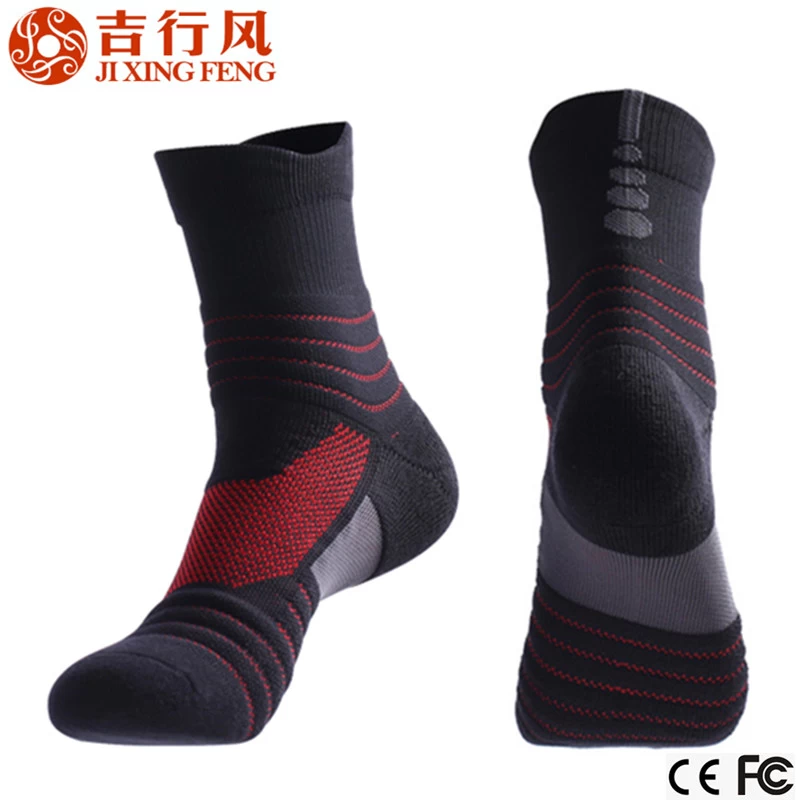 Élite de joueurs Chine fabricant basket-ball gros chaussettes logo personnalisé sport d’élite