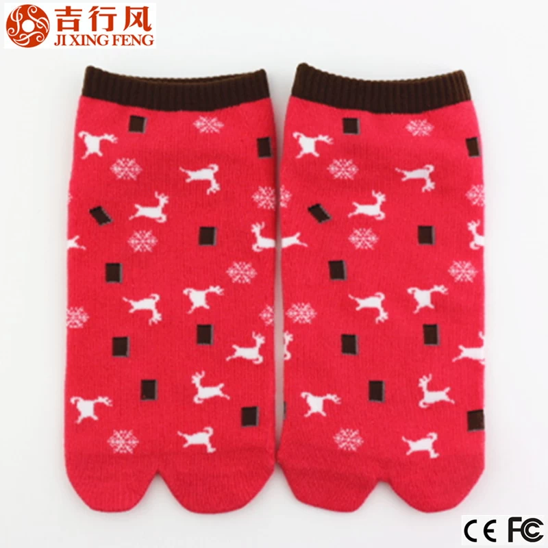 Profession de Chine chaussettes fabricant Chine, chaussettes d’orteil deux gros coton personnalisé