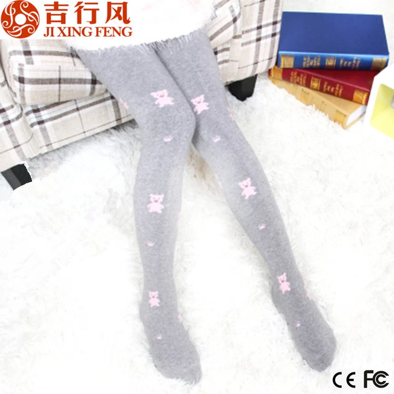 Les professionnels collants Chine chaussettes fournisseur, personnalisés enfants tricot collant coton.