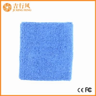 China Sport Handtuch Handgelenk Hersteller Großhandel angepasst Logo Sport Handtuch Handgelenk