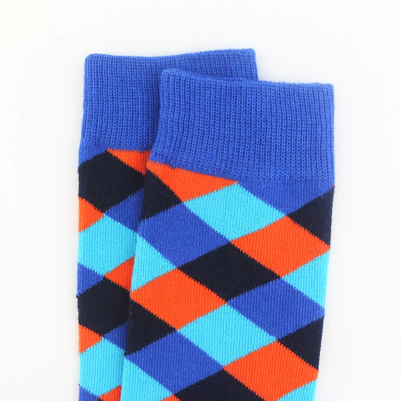 Chinese best socks supplier, wholesale fashion mixed color cotton business socks for men
