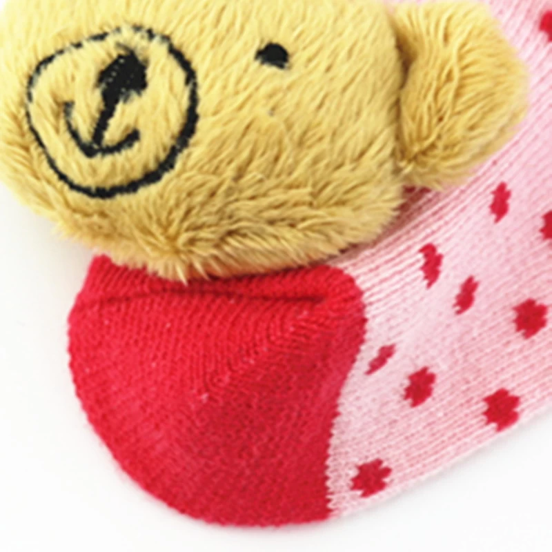 The best professional socks maker in China,wholesale custom pink dot cotton baby socks