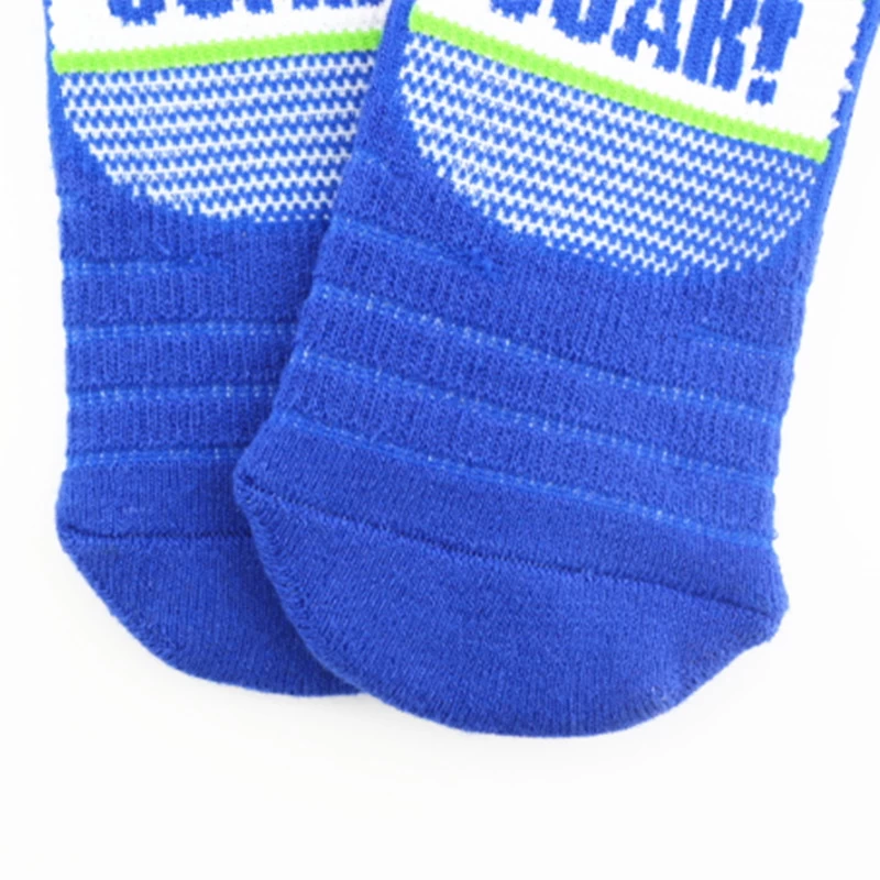 Wholesale customized five sizes of trampoline park socks for jumping,made of cotton