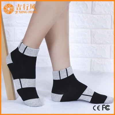 Knöchel Baumwolle Sport Socken Lieferanten und Hersteller Großhandel benutzerdefinierte Sport Laufsocken China