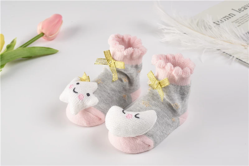 baby 3D socks with doll factory  China baby 3D socks with doll factory