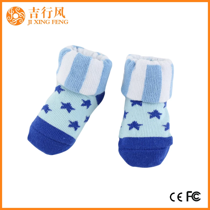 Cartoon Baumwolle Neugeborenen Socken Lieferanten Großhandel benutzerdefinierte Baby niedlich gestaltete Socken