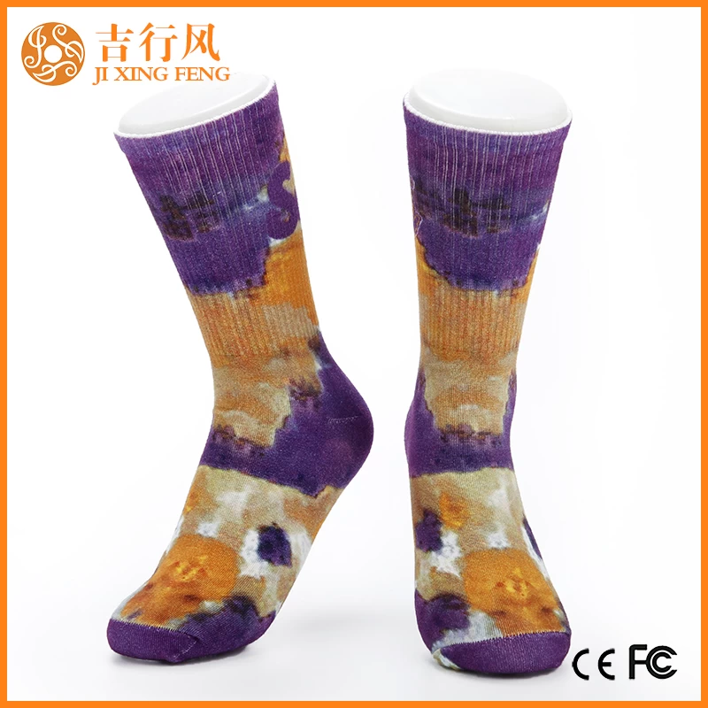 China Tie-Dye Socks For Sale, China Tie-Dye Socks Wholesale, China Tie-dye Stockings Manufacturer