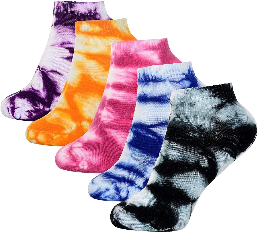 china Tie-dye socks supplier,supply blank socks for printing,Provide empty stockings for printing