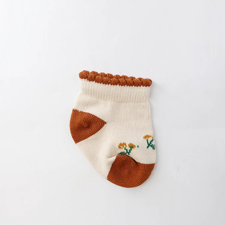 meilleur prix des chaussettes en tricot nouveau-né fabricant, chaussettes de bébé en coton peigné Fournisseurs