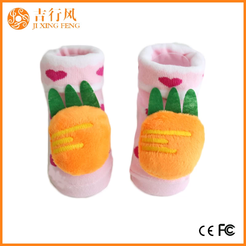 cotton low cut baby socks factory wholesale custom unisex baby non skid socks