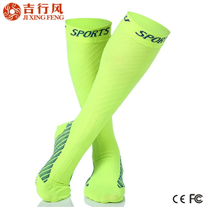 chaussettes de compression sur mesure sur le genou, costume pour courir, randonnée, voyage et cyclisme