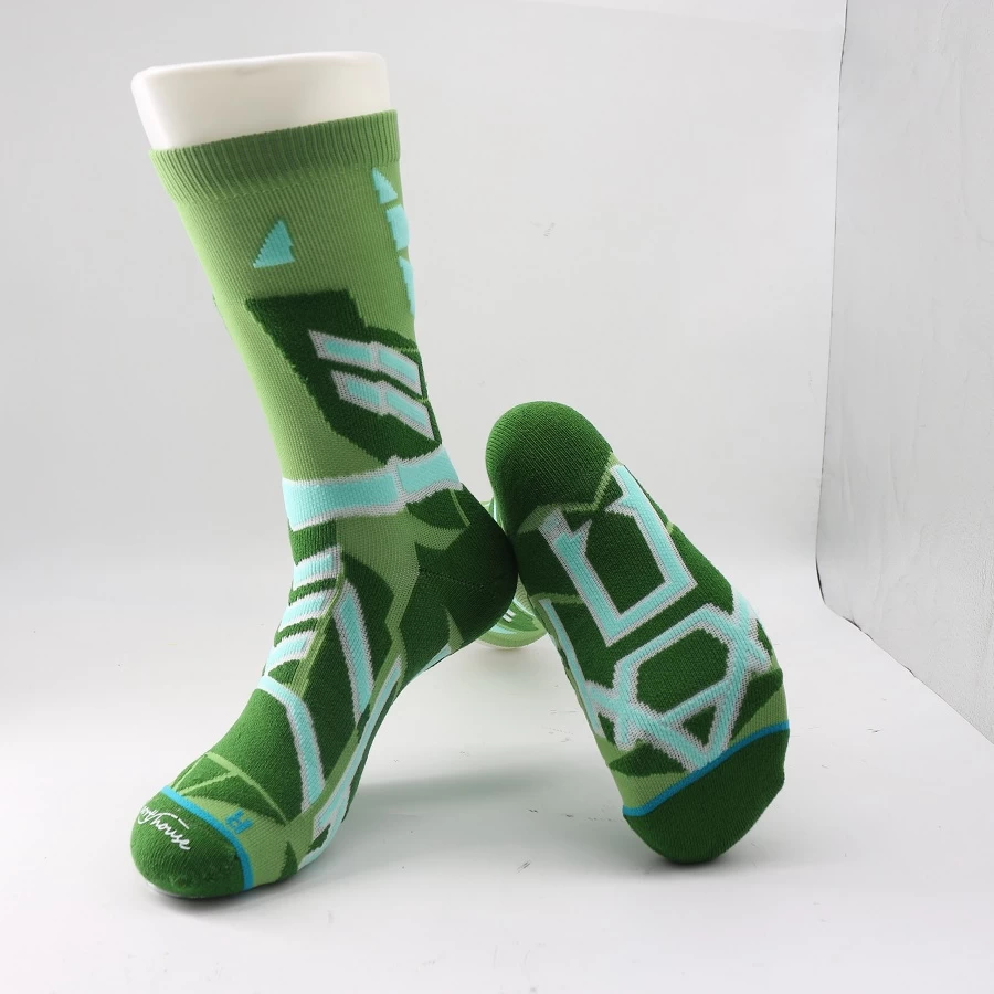 Custom Design Sports Socken Hersteller China, OEM Sport Laufende Socken Lieferant