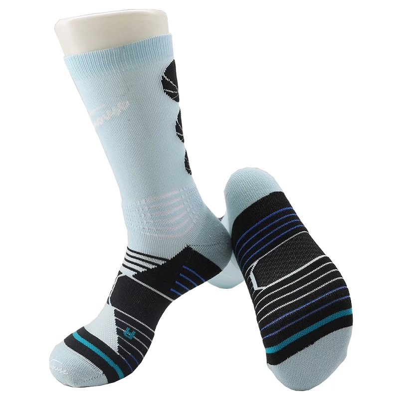 Benutzerdefinierte Logo Basketball-Socken Lieferanten, Basketball-Socke-Hersteller