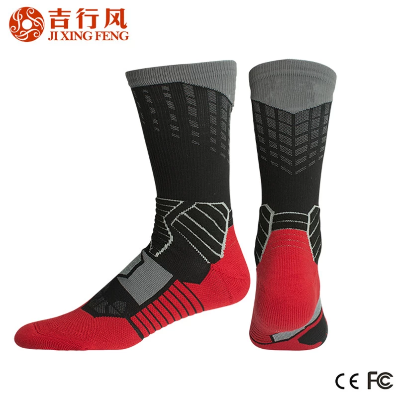 Custom nouvelle conception individualisée de mode de style 3D Soft genou haut chaussettes de basket-ball