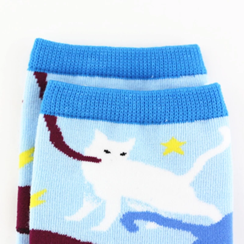 customized logo cute pattern girls socks cotton 100 percent,knit womens socks china