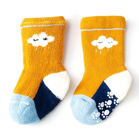 Design Niedliche Tier Spaß Neugeborene Socken Hersteller, Großhandel Neugeborene Terry Baumwollsocken