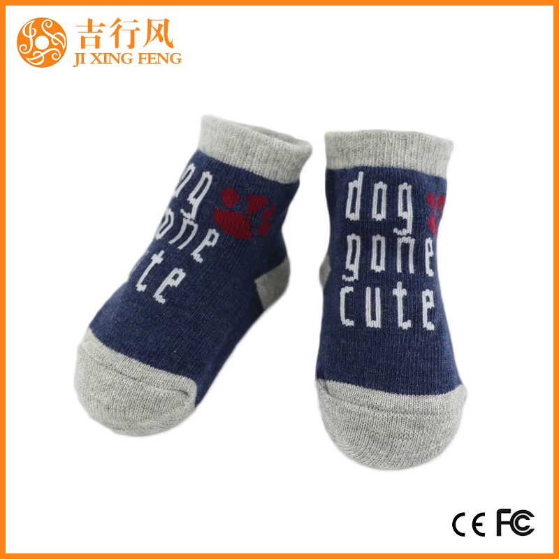 conception mignonne bébé chaussettes fabricants Chine chaussettes en tricot nouveau-né personnalisé