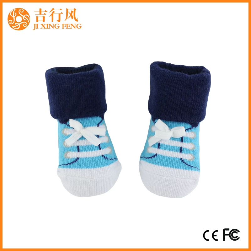 chaussettes de bébé mignon de haute qualité fournisseurs et fabricants chaussettes de caoutchouc de nouveau-né personnalisé en gros