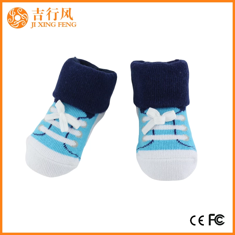 chaussettes de bébé mignon de haute qualité fournisseurs et fabricants chaussettes de caoutchouc de nouveau-né personnalisé en gros