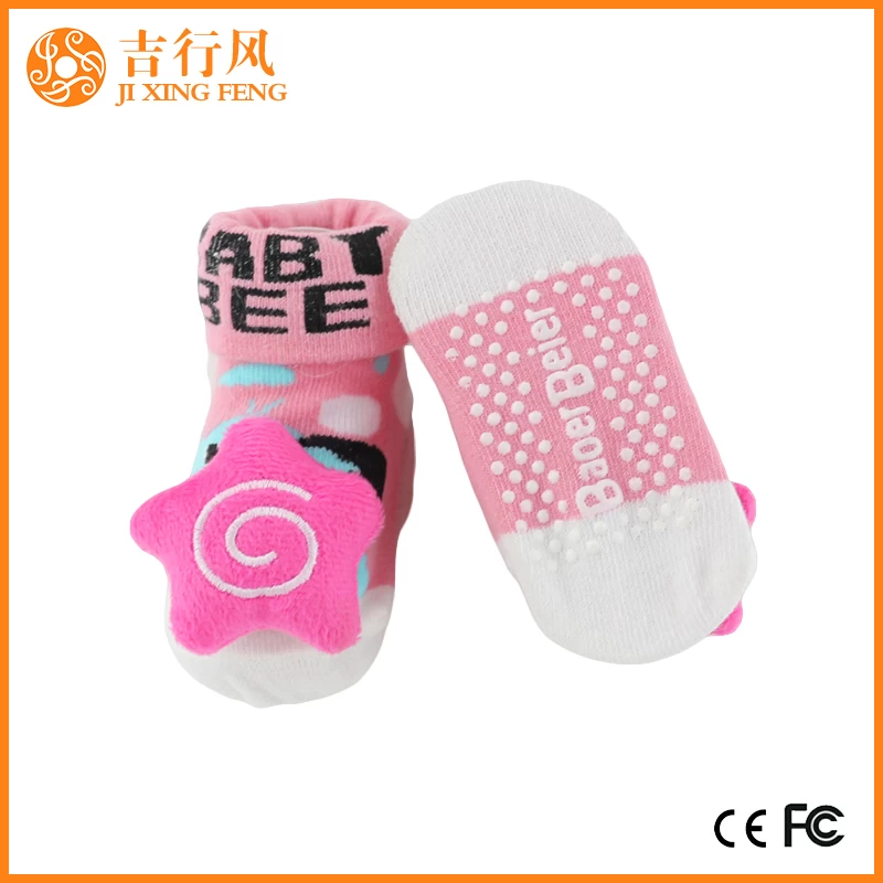 vente chaude bébé chaussettes fournisseurs Chine dessin animé personnalisée coton nouveau-né chaussettes