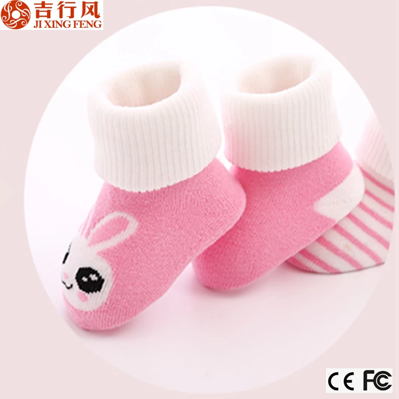 Hot vente chaussettes de bébé avec logo personnalisé amusant animaux nouveau-nés chaussettes