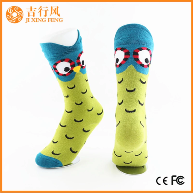 knee cartoon socks factory wholesale custom cartoon animals socks