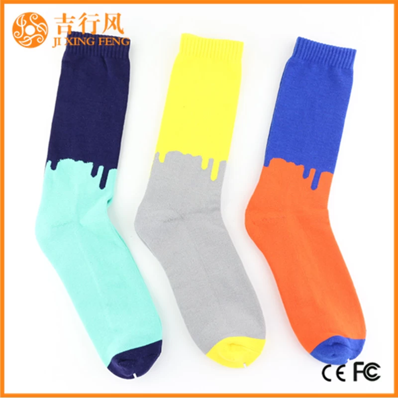 Männer Baumwollsocken Lieferanten Großhandel benutzerdefinierte Männer schwere Frottee Socken