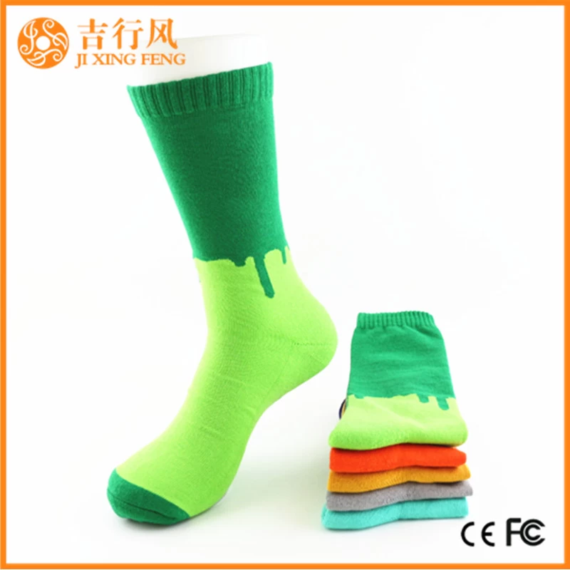 men sport socks suppliers and manufacturers custom green long terry socks