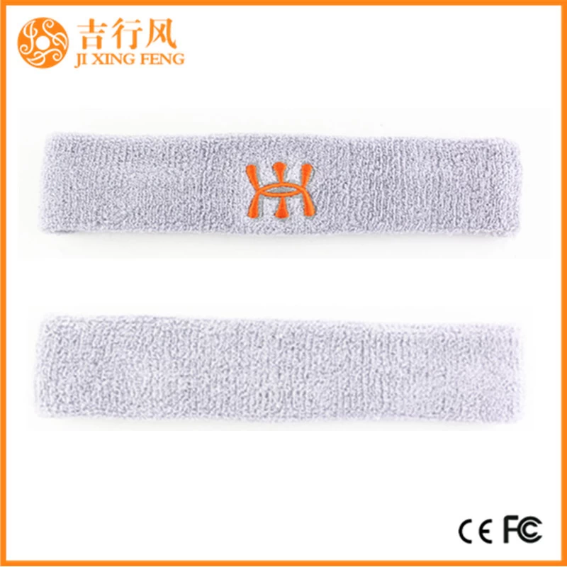 sport wrist and headband manufacturers supply cotton towel headband wrist