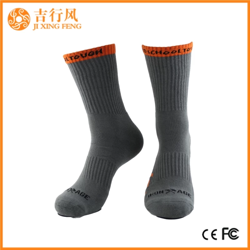 Sport Herren Basketball Socken Hersteller China benutzerdefinierte Männer Elite Sportsocken