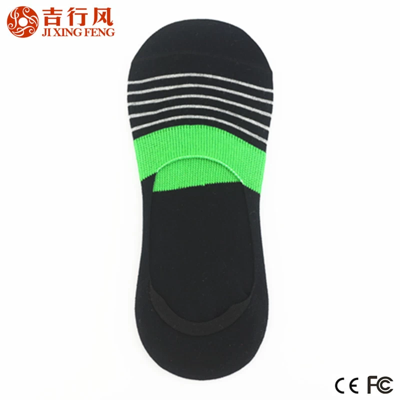 the best no show stripe style mens low cut dress socks,china socks manufacturer