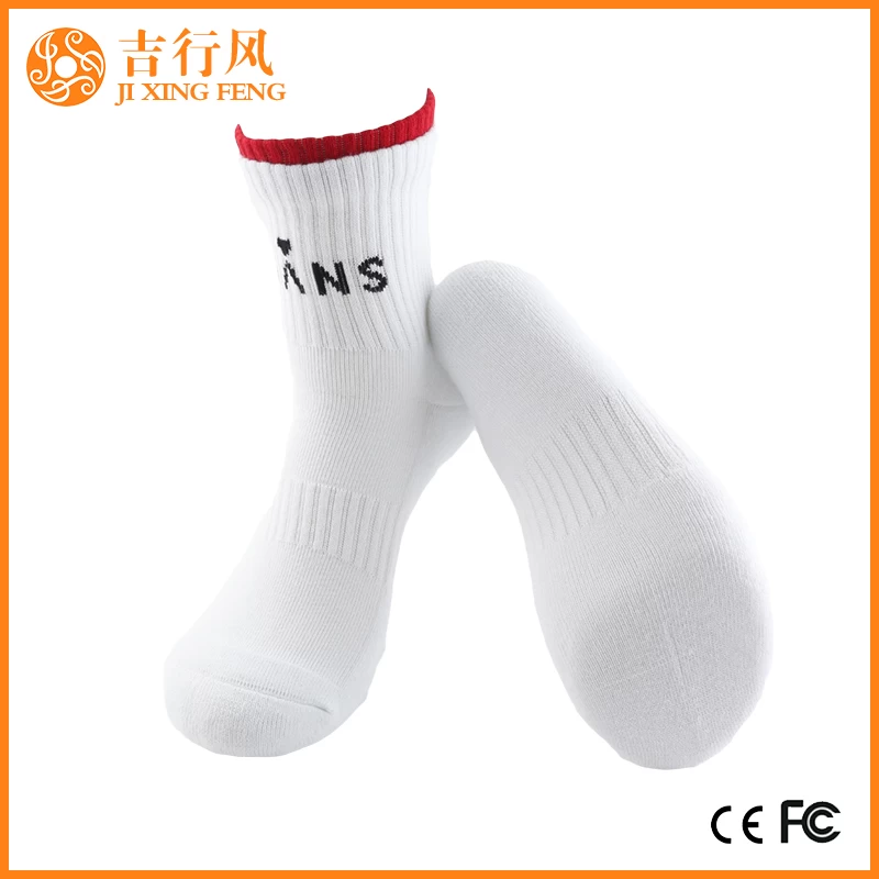 chaussettes de sport chaudes et épaisses fournisseurs et fabricants chaussettes de physiothérapie sportive personnalisées Chine
