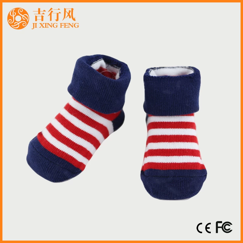 chaussettes de couleur unisexe bébé fabricants Chine gros chaussettes de caoutchouc nouveau-né