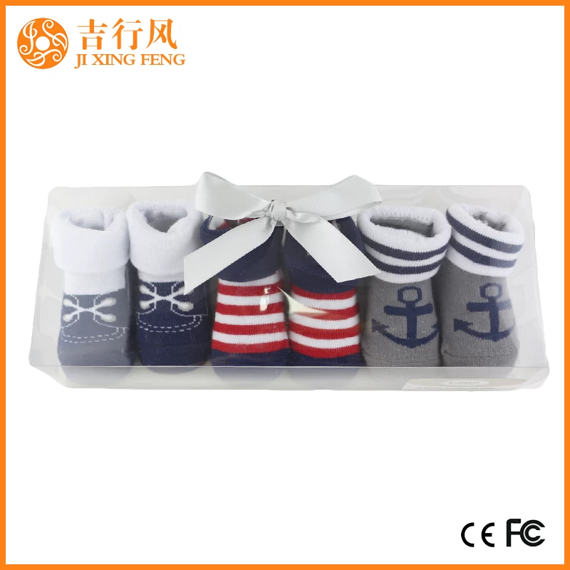 chaussettes de couleur unisexe bébé fabricants Chine gros chaussettes de caoutchouc nouveau-né