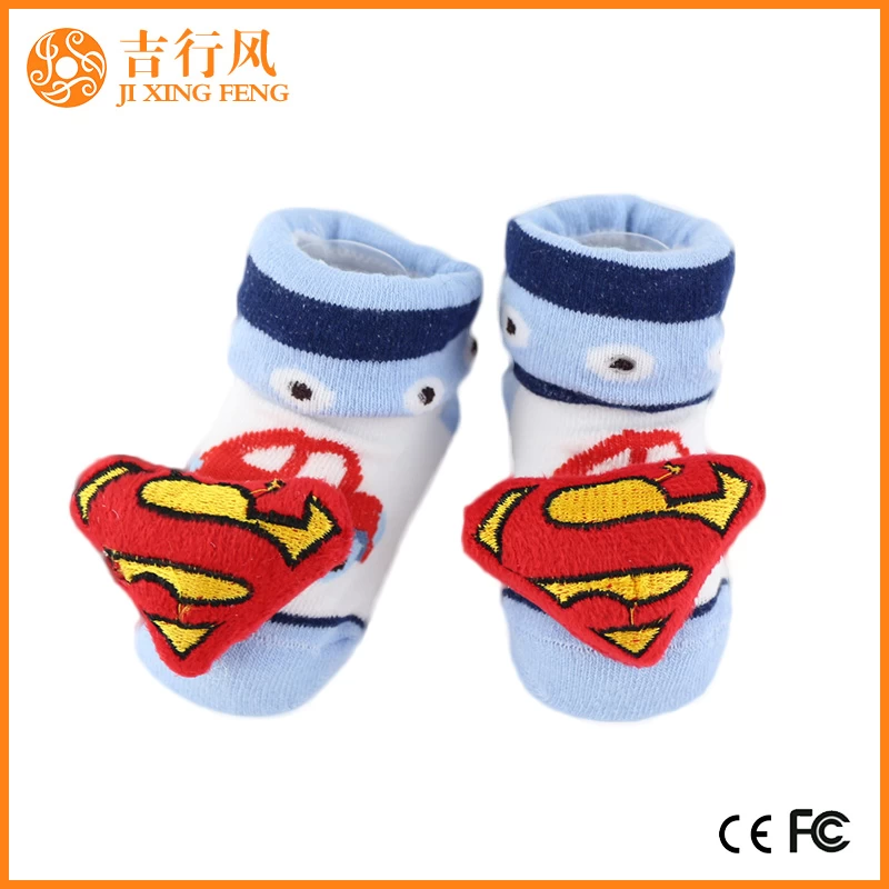 Unisexe bébé tour manchette chaussettes fournisseurs et fabricants en gros personnalisé bébé chaussettes cadeau ensemble