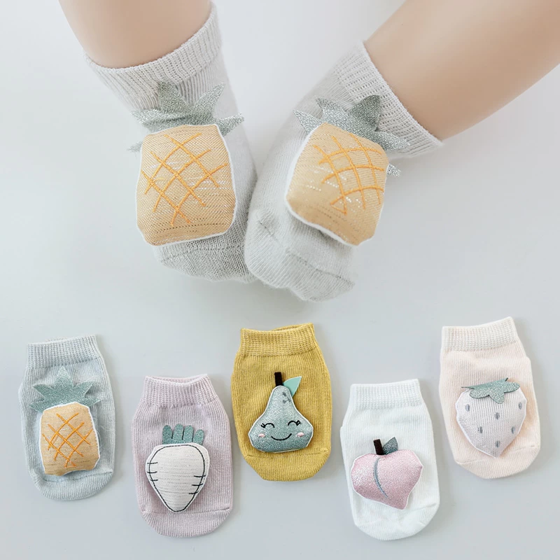 Wholesale personnalisé bébé coton mignonne chaussettes, mignon design bébé chaussette, chaussettes de coton bébé usine